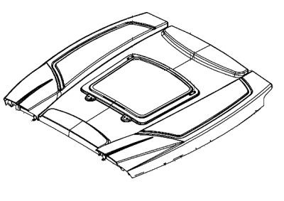 Крыша кабины трактора